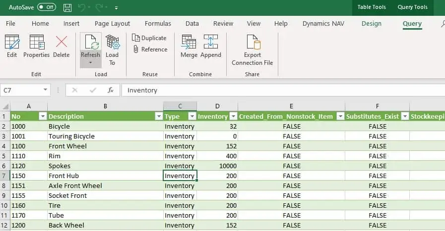 Using OData with Business Central Odata 8
