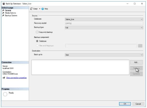 Backup your NAV Database prior to your Business Central Upgrade.