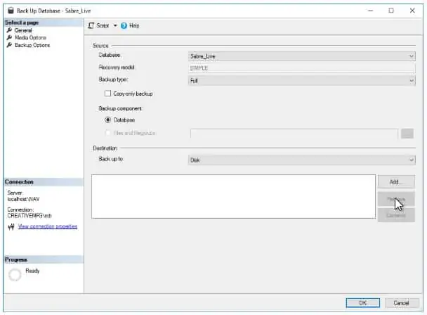 Backup your NAV Database prior to your Business Central Upgrade.