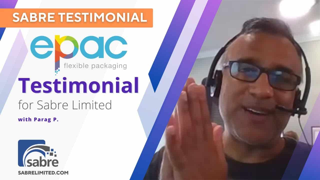 Parag Patel Testimonial Sabre