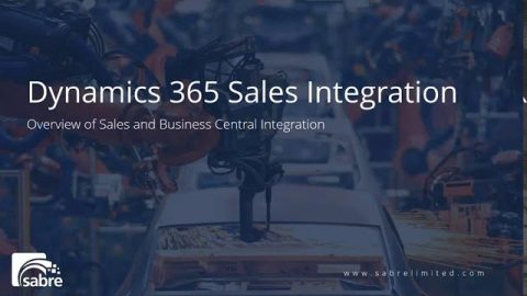 Dynamics 365 Sales Integration with Business Central