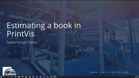 Estimating a book in PrintVis