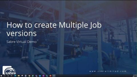 How to create Multiple Job Versions